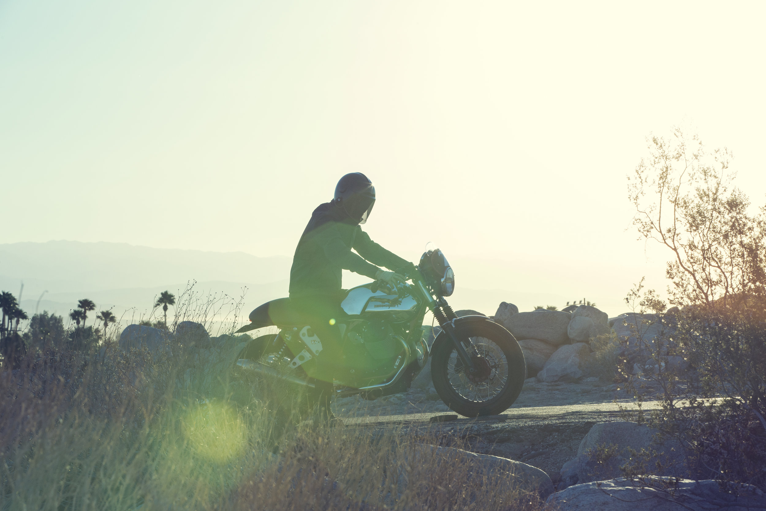 Aether Palm Springs motorcycle